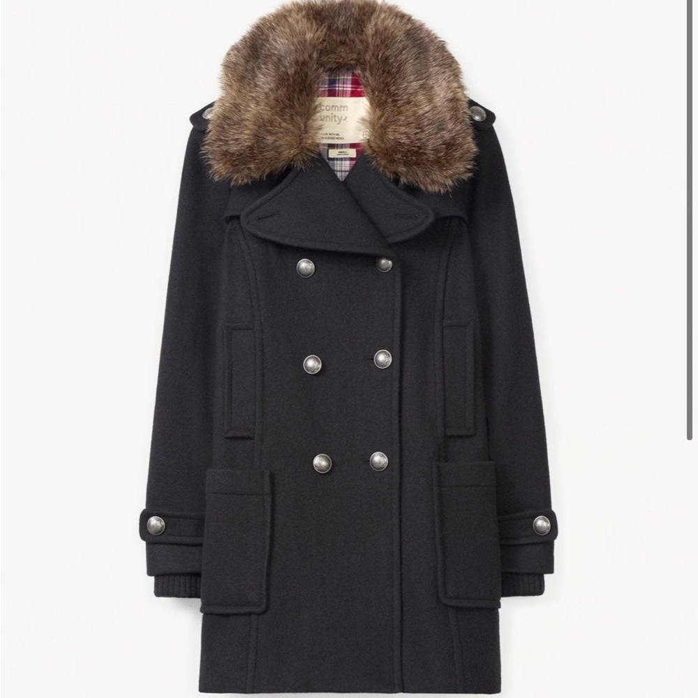 Aritzia Community Cadet Wool Coat
